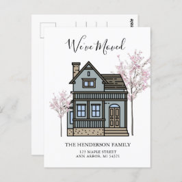 We hebben het Briefkaart 'New Home Moving Announce