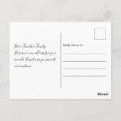 We hebben het Briefkaart 'New Home Moving Announce (Achterkant)