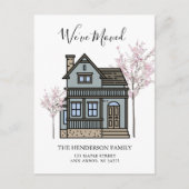 We hebben het Briefkaart 'New Home Moving Announce (Voorkant)