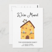 We hebben het Briefkaart 'New Home Moving Announce (Voorkant / Achterkant)