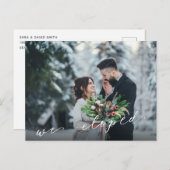 We hebben het Briefkaart van de aankondiging van h (Voorkant / Achterkant)