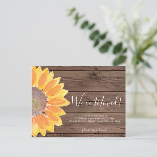 We hebben het Briefkaart van de aankondiging van z (Staand voorkant)