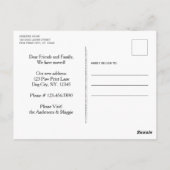 We hebben het Briefkaart van de Beweging van de Aa (Achterkant)