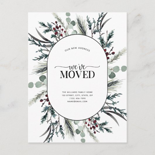 We hebben het Briefkaart van de Botanische Aankond (Voorkant)