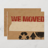 We hebben het Briefkaart van de kartonnen doos ver (Voorkant / Achterkant)