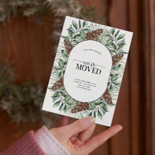 We hebben het Briefkaart van de Winterfir Cone Aan