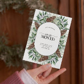 We hebben het Briefkaart van de Winterfir Cone Aan