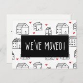 We hebben het Briefkaart 'Verschuivende aankondigi (Voorkant / Achterkant)