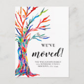 We hebben het Briefkaart 'Verschuivende aankondigi (Voorkant)