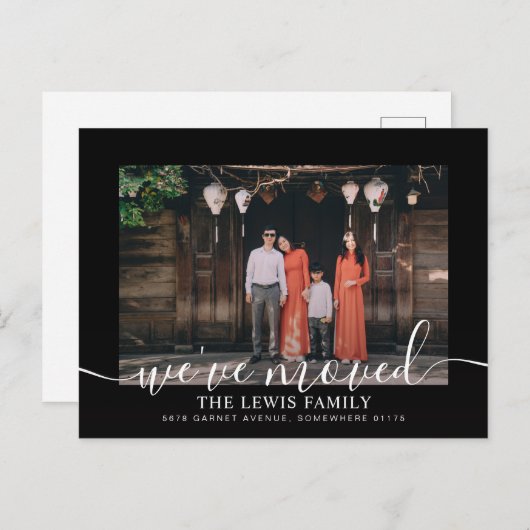 We hebben het Briefkaart voor het aankondigen van  (Voorkant / Achterkant)