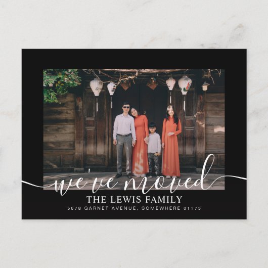 We hebben het Briefkaart voor het aankondigen van (Voorkant)