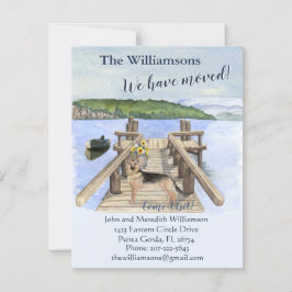 We hebben het Dog Lake Boat Mountain Dock Move Aankondiging