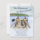 We hebben het Dog Lake Boat Mountain Dock Move Aankondiging (Voorkant)