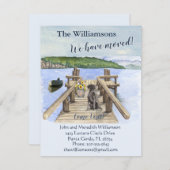 We hebben het Dog Lake Boat Mountain Dock Move Aankondiging (Voorkant / Achterkant)