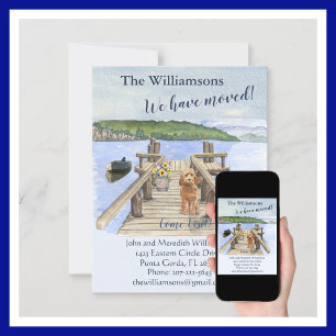 We hebben het Dog Lake Boat Mountain Dock Move Aankondiging