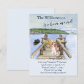 We hebben het Dog Lake Boat Mountain Dock Move Aankondiging (Voorkant / Achterkant)