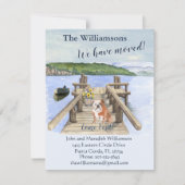 We hebben het Dog Lake Boat Mountain Dock Move Aankondiging (Voorkant)