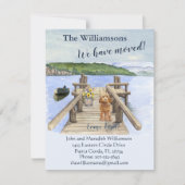 We hebben het Dog Lake Boat Mountain Dock Move Aankondiging (Voorkant)