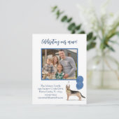 We hebben het Duitse Shephard Family Photo Budget  Aankondiging (Staand voorkant)