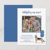 We hebben het Duitse Shephard Family Photo Budget Aankondiging (Voorkant / Achterkant)