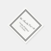 We hebben het eindelijk op maat gemaakt Verloving Servet (Hoek)