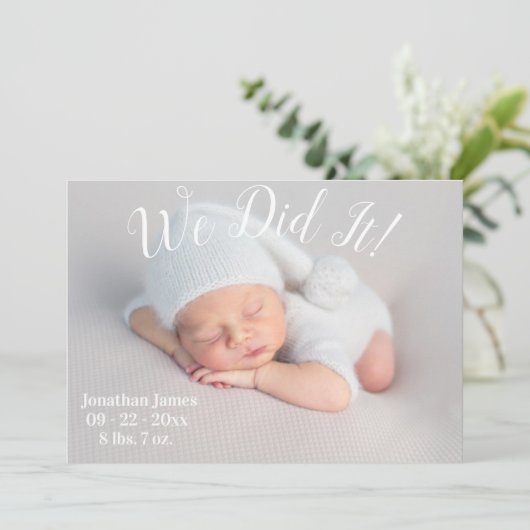 We hebben het foto gemaakt met het script Gender N Aankondiging (Staand voorkant)