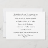 We hebben het gedaan ( fotosjabloon) kaart (Achterkant)