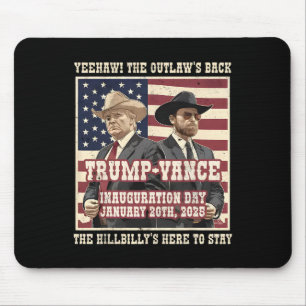 We hebben het gedaan met de outlaw en de hillbilly muismat