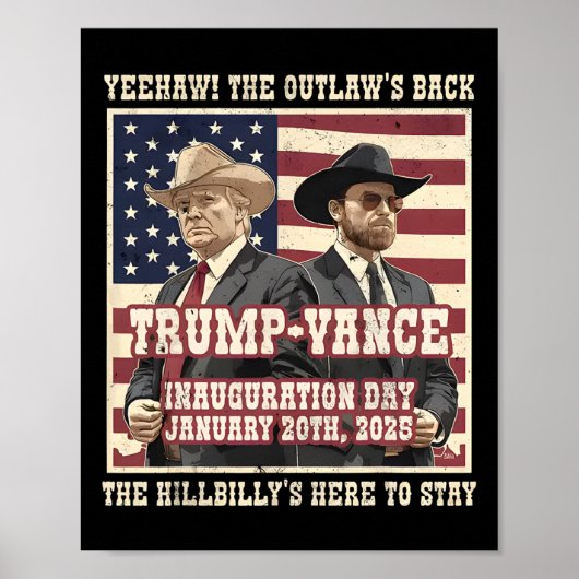 We hebben het gedaan met de outlaw en de hillbilly poster (Voorkant)
