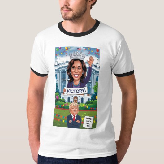 We hebben het gedaan! t-shirt (Voorkant)