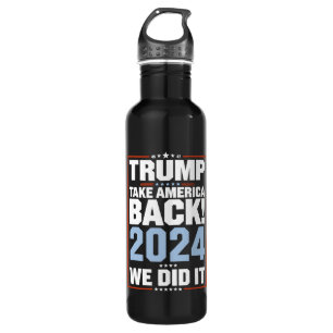 We hebben het gedaan Trump USA Flag President 47 T Waterfles