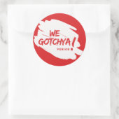 We hebben het gehad, punt! Stickers (Tas)