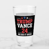 We Hebben Het Gemaakt Broer We Won Trump Vance 47s Glas (Voorkant)