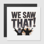 WE HEBBEN HET GEZIEN! Kerstman en Jezus kijken alt (Voorkant / Achterkant)