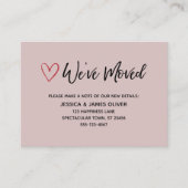 We hebben het handschrift Red Hearts Dusty Roos ve Visitekaartje (Voorkant)