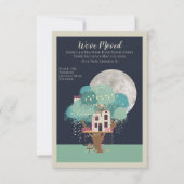 We hebben het huis en de maan verplaatst aankondiging (Voorkant)