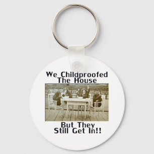 We hebben het huis gekleed, maar ze komen nog stee sleutelhanger