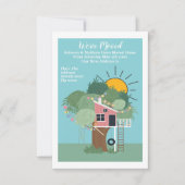 We hebben het Huis van de Boom en de Zon verplaats Aankondiging (Voorkant)