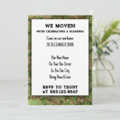 We hebben het huis verhuisd met het leger. kaart (Staand voorkant)