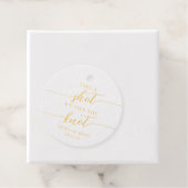 We hebben het huwelijk gesloten. bedankjes labels (Met doos)