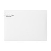 We hebben het kerstcadeaulabel met kerst verplaats (Voorkant)