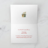 We hebben het kerstdorp verplaatst kaart (Binnen)