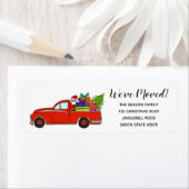 We hebben het kerstlabel van de auto verplaatst etiket (Insitu)