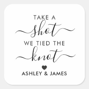 We hebben het Label van de Knot Wedding Gift getil