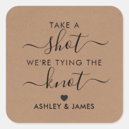 We hebben het Label van de Knot Wedding Gift getil