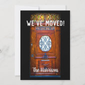 We hebben het moderne grafische  deurscript verpla aankondiging (Voorkant)