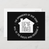 We hebben het nieuwe adres van de uitnodigingen vo (Voorkant / Achterkant)