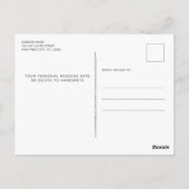 We hebben het nieuwe adresplaatje fotobewerking ve briefkaart (Achterkant)