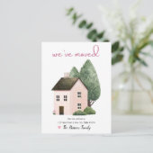 We hebben het nieuwe Briefkaart voor de aankondigi (Staand voorkant)