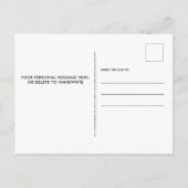 We hebben het nieuwe thuisadres Dog Pet Moving ver Aankondigingskaart (Achterkant)